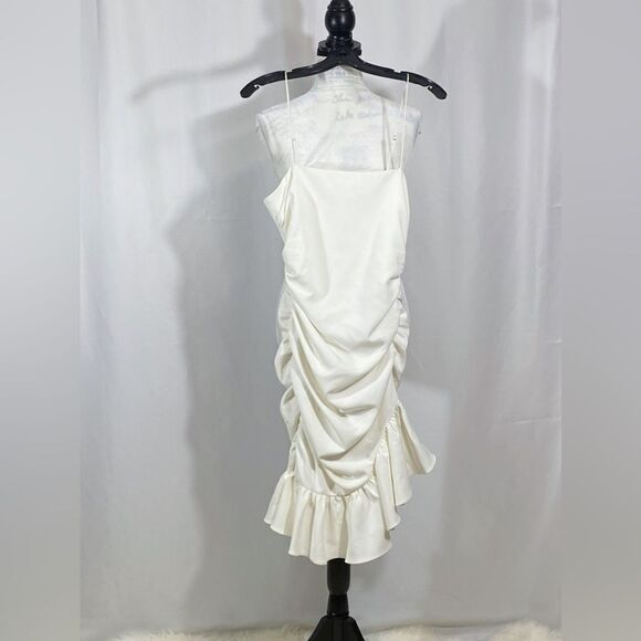 Cinq a Sept Lilith Ruched Minidress size 10 - Picture 6 of 12